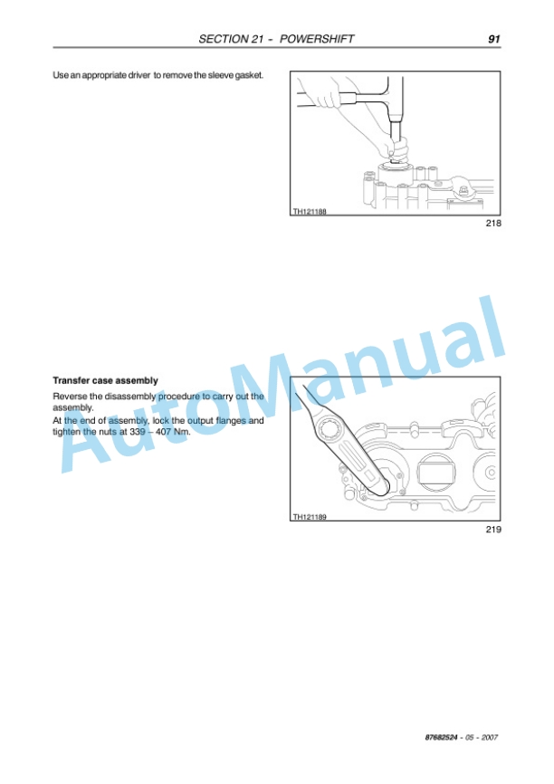 New Holland LM1340, LM1343, LM1345, LM1443, LM1445, LM1745 Turbo Telehandler Workshop Manual 87682524 3 New Holland LM1340, LM1343, LM1345, LM1443, LM1445, LM1745 Turbo Telehandler Workshop Manual 87682524 - Image 3