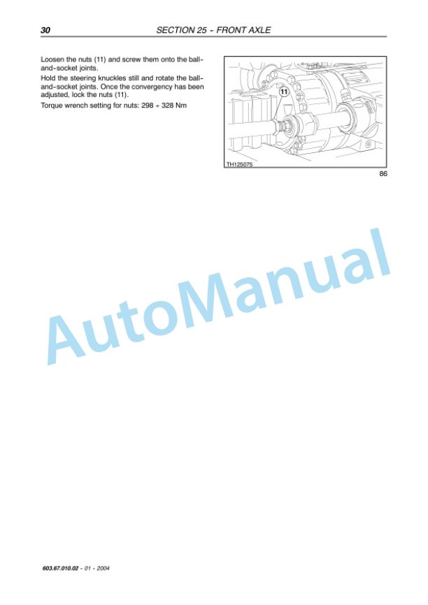 New Holland LM1340, LM1440, LM1740 Telehandler Service Manual 6036701002 4 New Holland LM1340, LM1440, LM1740 Telehandler Service Manual 6036701002-4