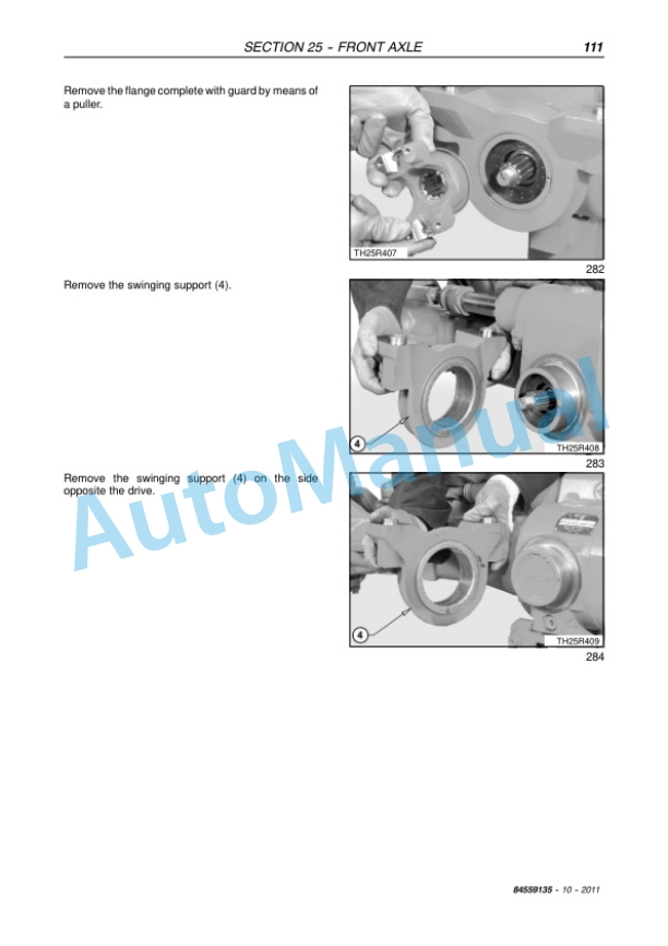 New Holland LM5030 Telehandler Service Manual 84559135NA-3