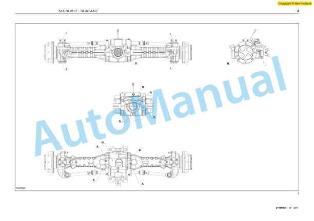 New Holland LM740 Telehandler Workshop Manual 87708184A 4 New Holland LM740 Telehandler Workshop Manual 87708184A-4