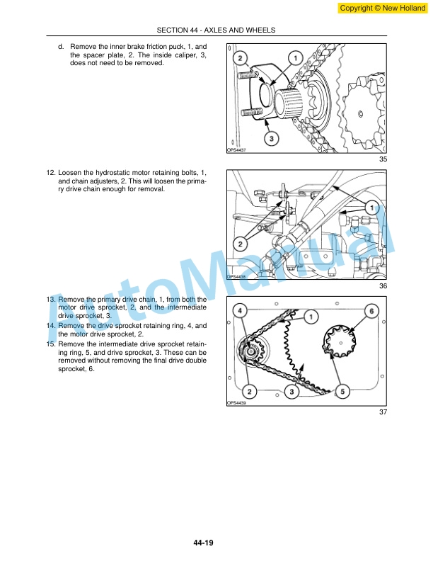 New Holland LS140, LS150 Skid Steer Workshop Manual 60413602 4 New Holland LS140, LS150 Skid Steer Workshop Manual 60413602-4