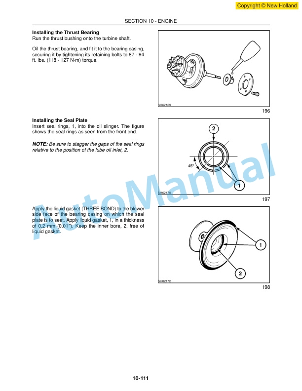 New Holland LS160, LS170 Skid Steer Workshop Manual 60413607 2 New Holland LS160, LS170 Skid Steer Workshop Manual 60413607-2