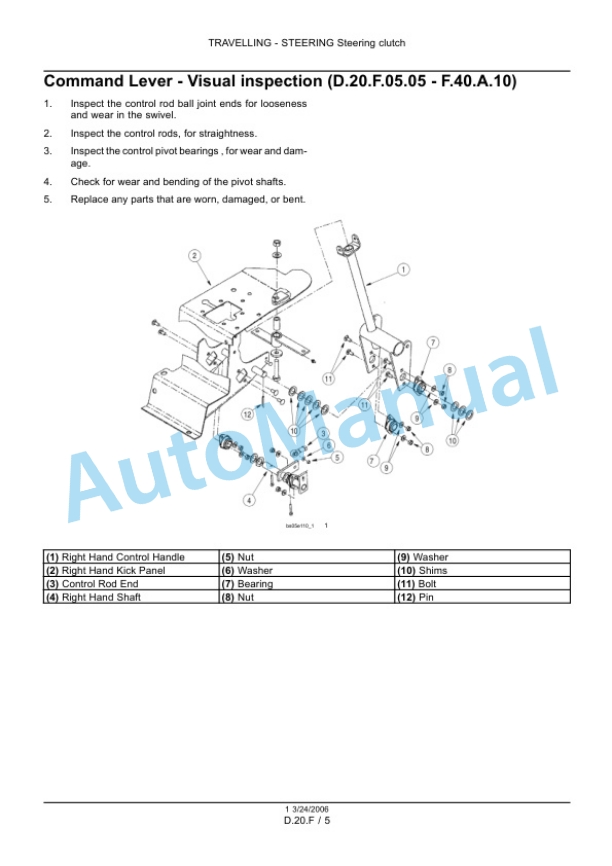 New Holland LS180.B, LS185.B, LS190.B Loader Workshop Manual 6041355201 4 New Holland LS180.B, LS185.B, LS190.B Loader Workshop Manual 6041355201-4