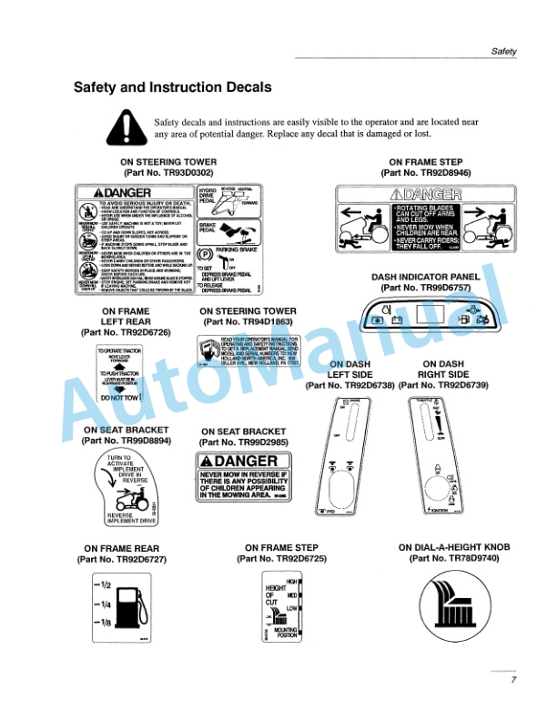 New Holland LS55-20H Yard Tractor Operation and Maintenance Manual 86617775 2 New Holland LS55-20H Yard Tractor Operation and Maintenance Manual 86617775-2