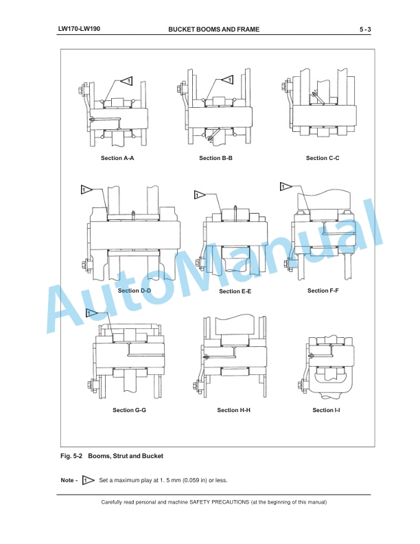 New Holland LW170, LW190 Wheel Loader Service Manual 75131016 4 New Holland LW170, LW190 Wheel Loader Service Manual 75131016 - Image 4