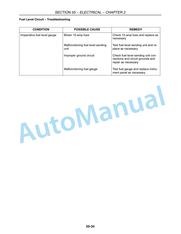 New Holland MC22, MC28, MC35 Tractor Repair Manual 87557976 5 New Holland MC22, MC28, MC35 Tractor Repair Manual 87557976 - Image 5