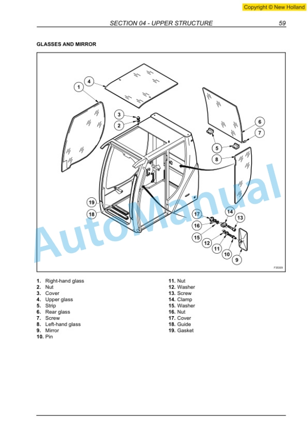 New Holland MH City, MH Plus, MH 5.6 Hydraulic Excavator Repair Manual 87677413A-2