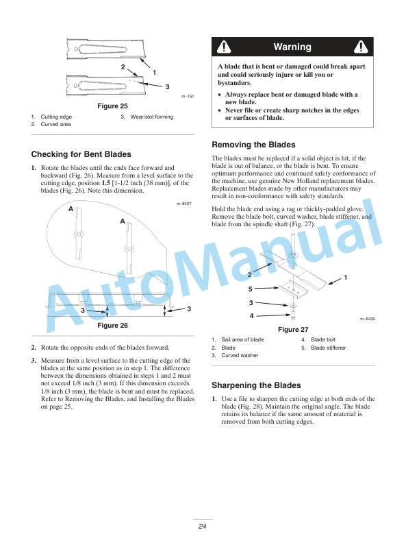 New Holland MZ14H, MZ16H For Riding Mower Operation and Maintenance Manual 87056621 4 New Holland MZ14H, MZ16H For Riding Mower Operation and Maintenance Manual 87056621-4