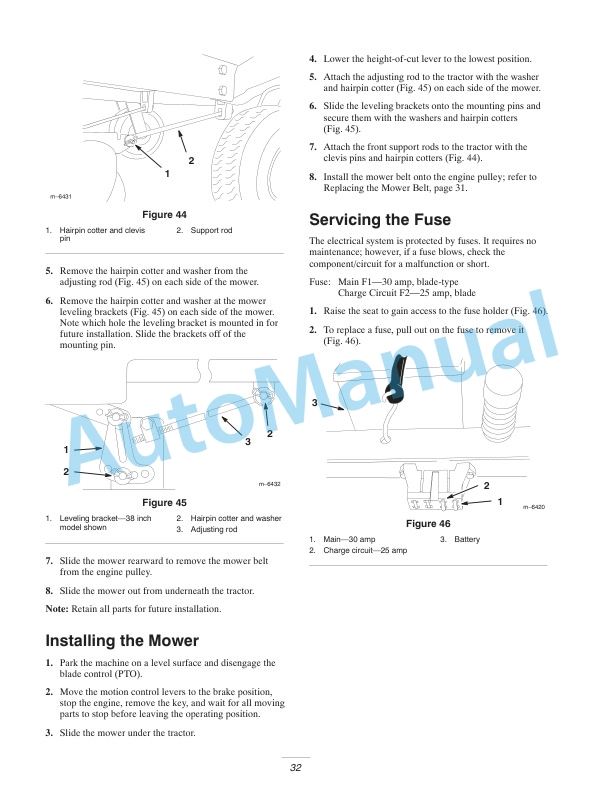 New Holland MZ14H, MZ16H For Riding Mower Operation and Maintenance Manual 87056621 5 New Holland MZ14H, MZ16H For Riding Mower Operation and Maintenance Manual 87056621-5