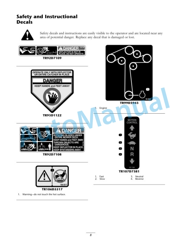 New Holland MZ17H Operation and Maintenance Manual 87369217 2 New Holland MZ17H Operation and Maintenance Manual 87369217-2