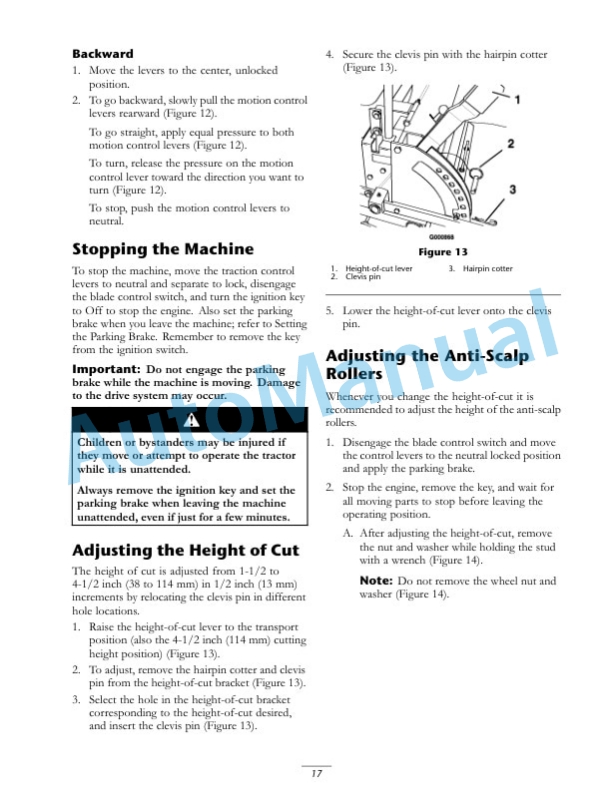 New Holland MZ17H Operation and Maintenance Manual 87369217 3 New Holland MZ17H Operation and Maintenance Manual 87369217-3