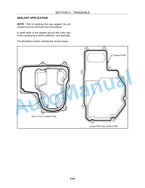New Holland MZ19H Tractor Repair Manual 87045364-4