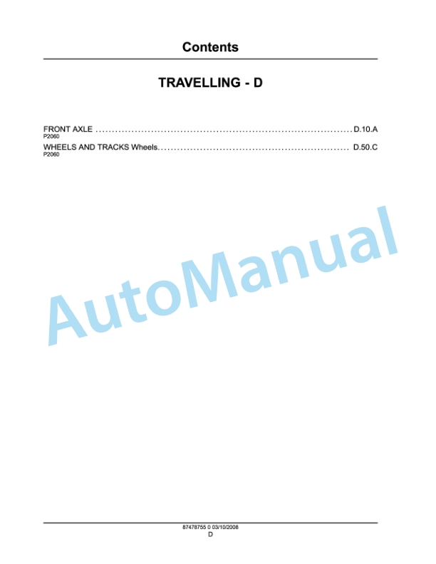 New Holland P2060 Air Hoe Drill Repair Manual 87478755 2 New Holland P2060 Air Hoe Drill Repair Manual 87478755 - Image 2