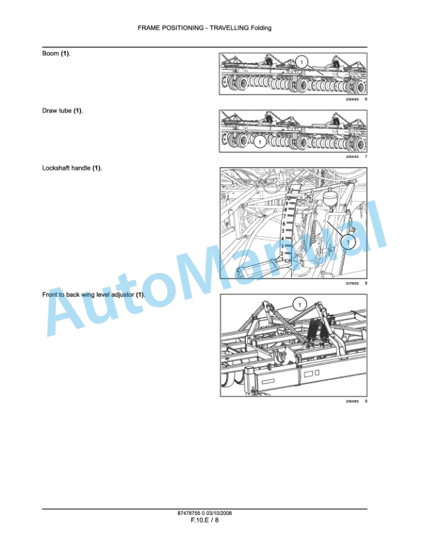 New Holland P2060 Air Hoe Drill Repair Manual 87478755 3 New Holland P2060 Air Hoe Drill Repair Manual 87478755 - Image 3