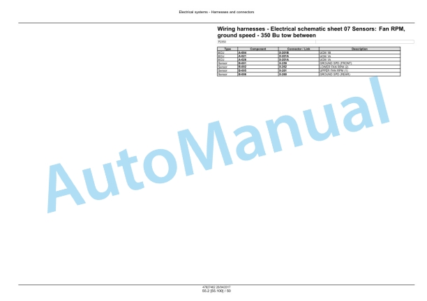 New Holland P2350, P3440, P3550, P4460, P4580, P4760, P4950 Air Cart Service Manual 47827462 2 New Holland P2350, P3440, P3550, P4460, P4580, P4760, P4950 Air Cart Service Manual 47827462 - Image 2