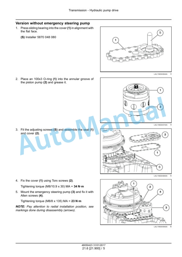 New Holland RG140.B, RG170.B, RG200.B Motor Grader Service Manual 48050423 2 New Holland RG140.B, RG170.B, RG200.B Motor Grader Service Manual 48050423 - Image 2