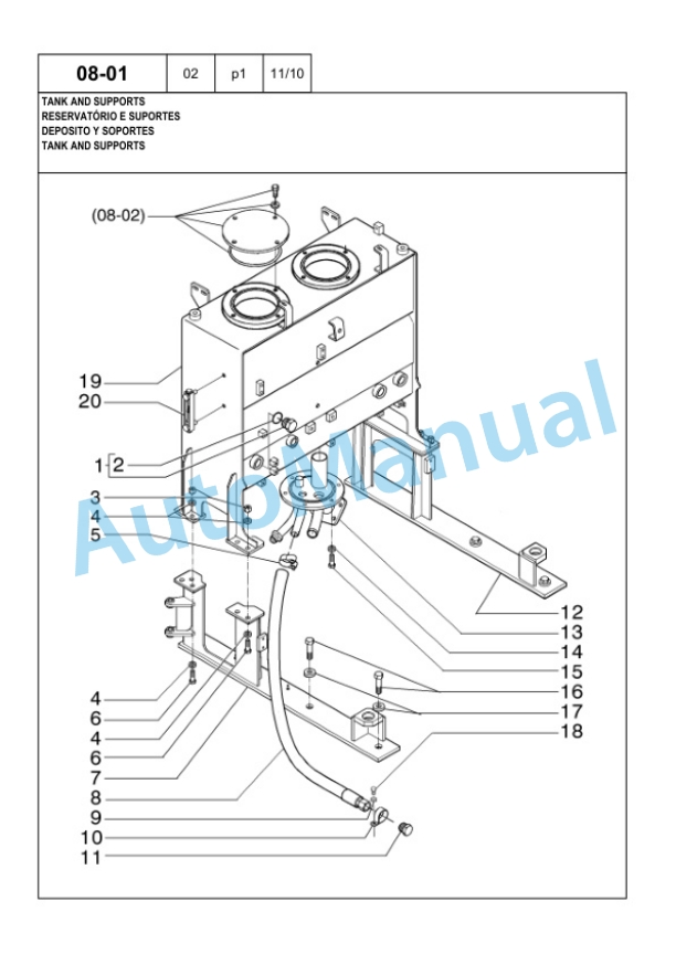 New Holland RG140.B, RG170.B, RG200.B, RG140, RG170, RG200B Tier III Motor Grader Parts Catalogue 84322001 BR 4 New Holland RG140.B, RG170.B, RG200.B, RG140, RG170, RG200B Tier III Motor Grader Parts Catalogue 84322001 BR-4