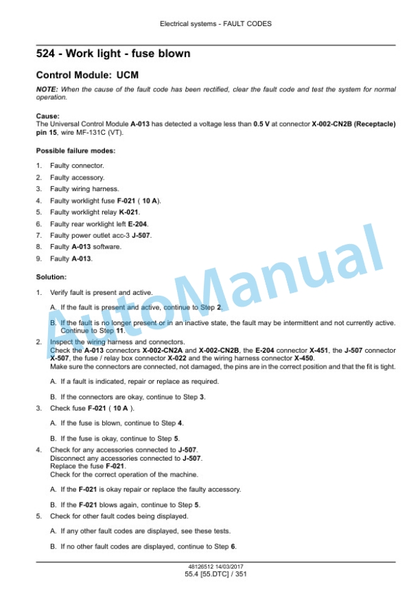 New Holland Roll Baler 125 Combi Round Baler Service Manual 48126512 5 New Holland Roll Baler 125 Combi Round Baler Service Manual 48126512 - Image 5