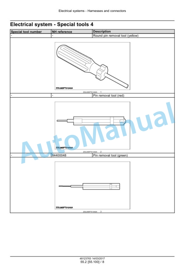 New Holland Roll Baler 125 Round Baler Service Manual 48123763 2 New Holland Roll Baler 125 Round Baler Service Manual 48123763 - Image 2
