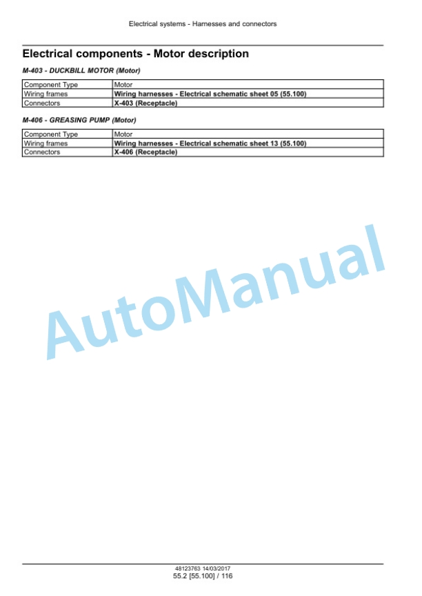 New Holland Roll Baler 125 Round Baler Service Manual 48123763 3 New Holland Roll Baler 125 Round Baler Service Manual 48123763 - Image 3