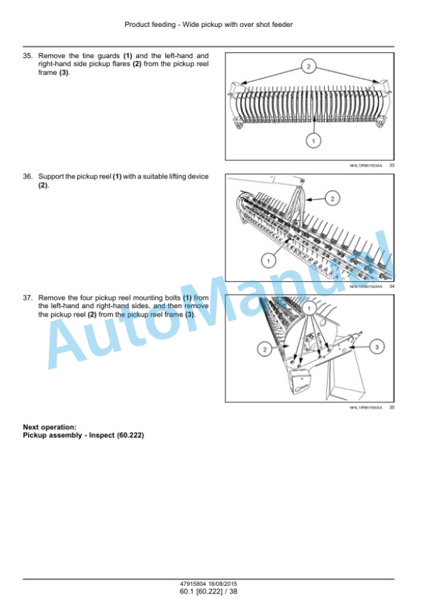 New Holland Roll-Belt 150, Roll-Belt 180 Round Baler Service Manual 47915804 4 New Holland Roll-Belt 150, Roll-Belt 180 Round Baler Service Manual 47915804 - Image 4