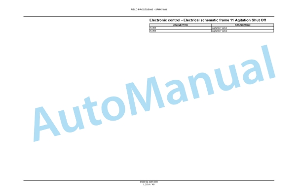 New Holland S1050, S1070 Field Sprayer Service Manual 87655452 4 New Holland S1050, S1070 Field Sprayer Service Manual 87655452 - Image 4