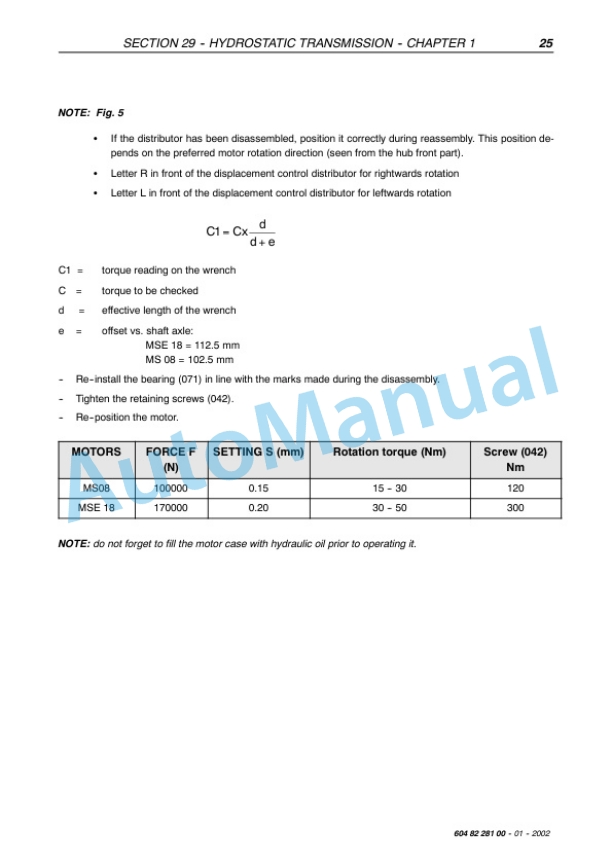 New Holland SB65 Braud Repair Manual 6048228100 2 New Holland SB65 Braud Repair Manual 6048228100 - Image 2