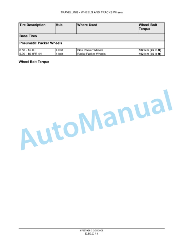 New Holland SD550 Repair Manual 87657956 2 New Holland SD550 Repair Manual 87657956 - Image 2