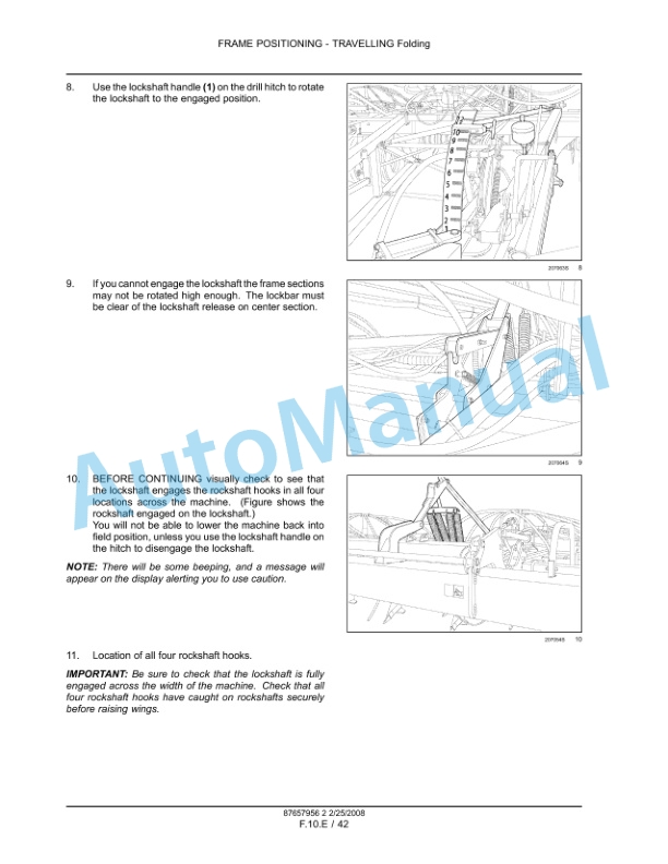 New Holland SD550 Repair Manual 87657956 3 New Holland SD550 Repair Manual 87657956 - Image 3