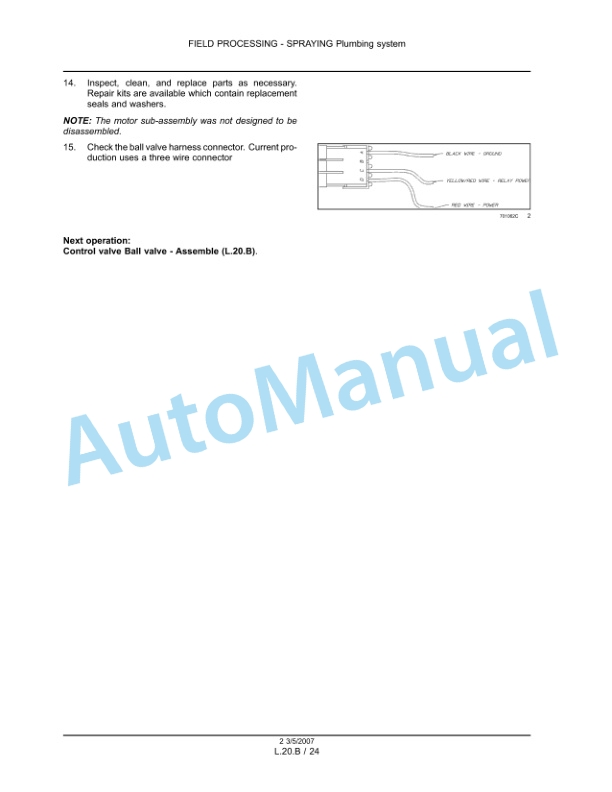 New Holland SF210, SF216 Repair Manual 87606645 5 New Holland SF210, SF216 Repair Manual 87606645 - Image 5