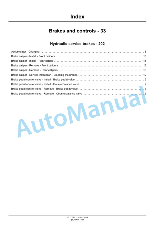 New Holland SP.240R, SP.275R Guardian Sprayer Service Manual 47377943 3 New Holland SP.240R, SP.275R Guardian Sprayer Service Manual 47377943 - Image 3