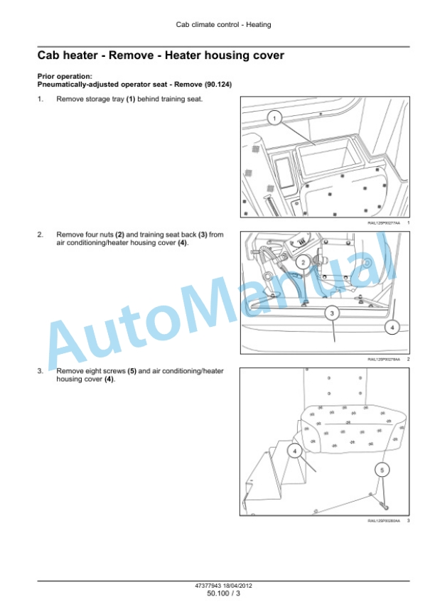 New Holland SP.240R, SP.275R Guardian Sprayer Service Manual 47377943 4 New Holland SP.240R, SP.275R Guardian Sprayer Service Manual 47377943 - Image 4