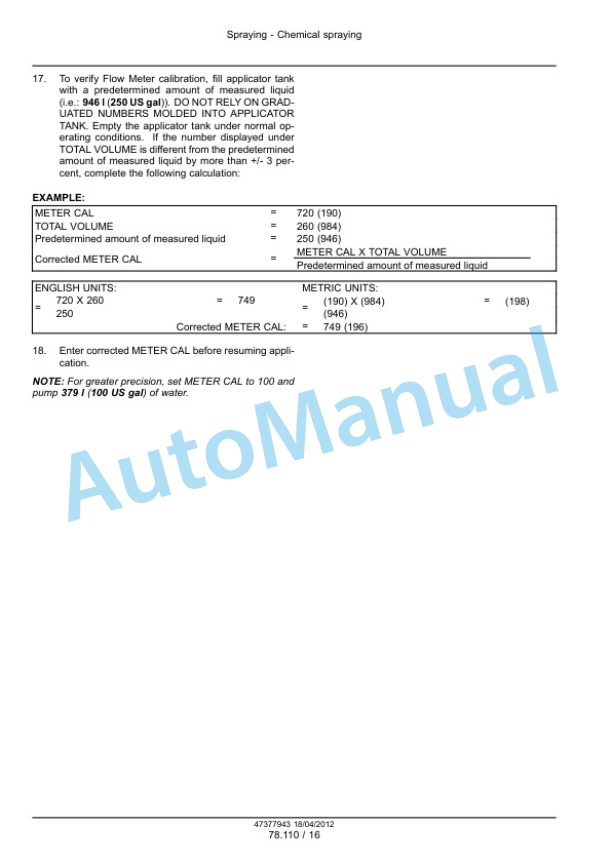 New Holland SP.240R, SP.275R Guardian Sprayer Service Manual 47377943 5 New Holland SP.240R, SP.275R Guardian Sprayer Service Manual 47377943 - Image 5