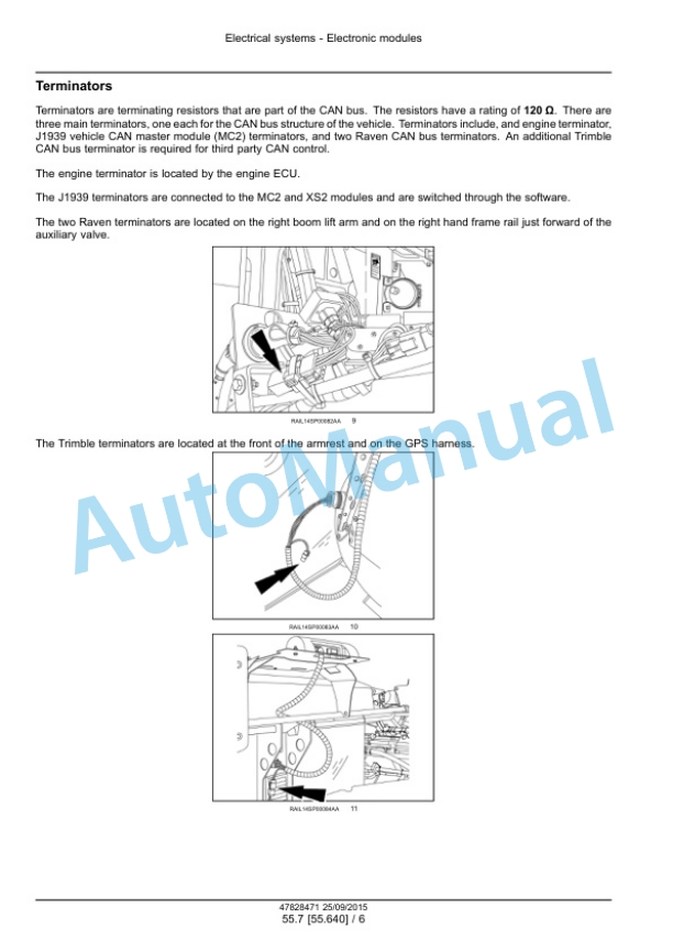 New Holland SP.295F, SP.300F, SP.345F Guardian Tier 4B Final Sprayer Service Manual 47828471 5 New Holland SP.295F, SP.300F, SP.345F Guardian Tier 4B Final Sprayer Service Manual 47828471 - Image 5