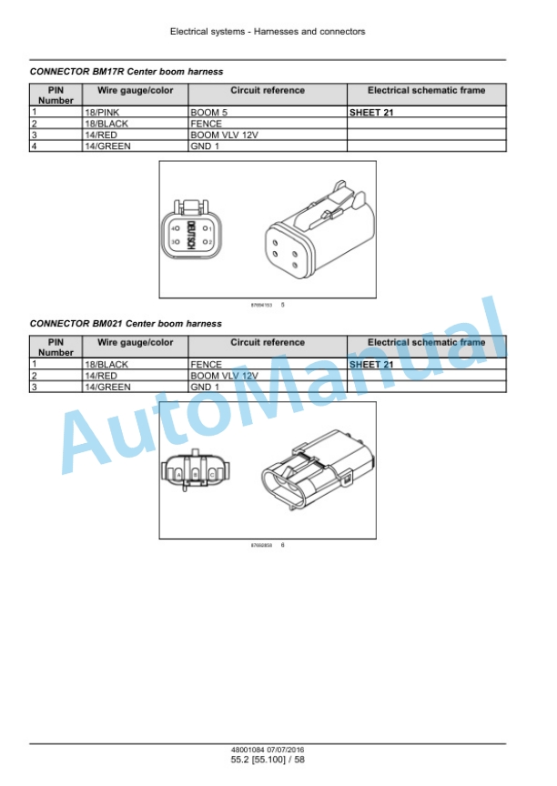 New Holland SP.300F, SP.345F, SP.400F Guardian Tier 4B Final Sprayer Service Manual 48001084 4 New Holland SP.300F, SP.345F, SP.400F Guardian Tier 4B Final Sprayer Service Manual 48001084 - Image 4