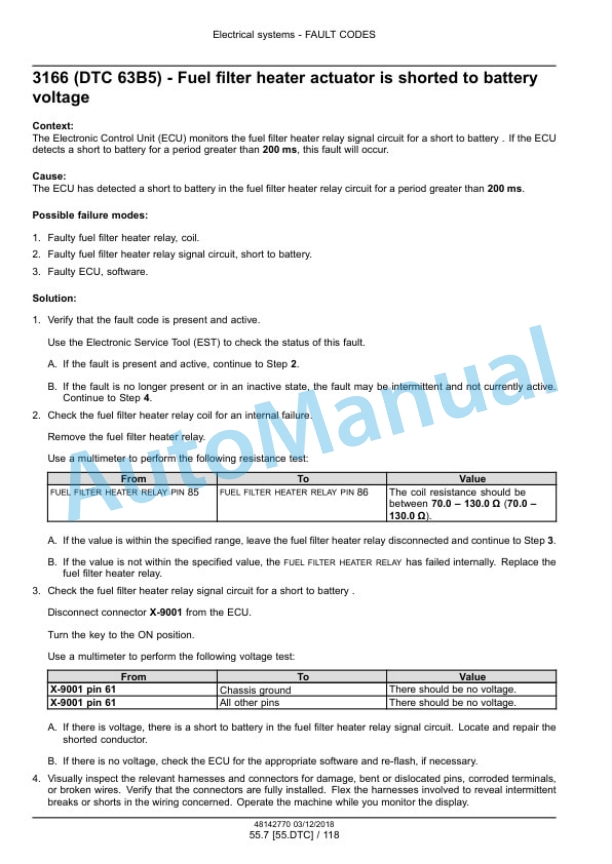 New Holland SP310F Guardian Tier 4B Final Sprayer Service Manual 48142770 4 New Holland SP310F Guardian Tier 4B Final Sprayer Service Manual 48142770 - Image 4
