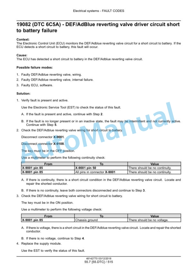 New Holland SP310F Guardian Tier 4B Final Sprayer Service Manual 48142770 5 New Holland SP310F Guardian Tier 4B Final Sprayer Service Manual 48142770 - Image 5