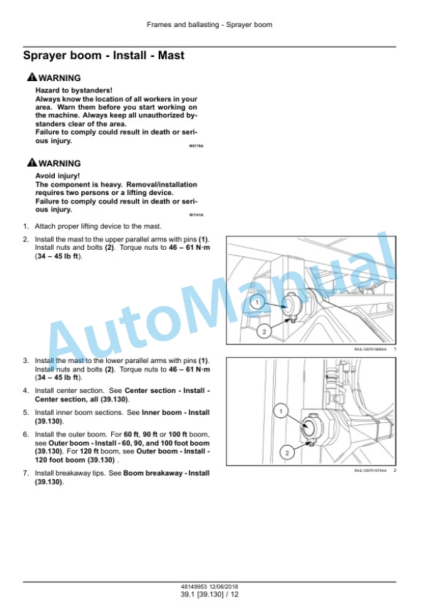 New Holland SP3500 Defensor Service Manual 48149953 3 New Holland SP3500 Defensor Service Manual 48149953 - Image 3