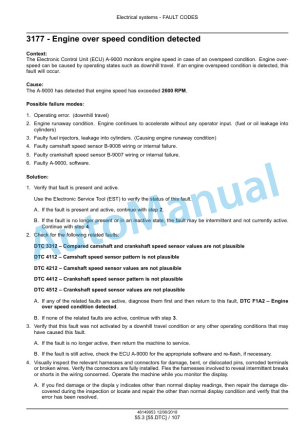 New Holland SP3500 Defensor Service Manual 48149953 5 New Holland SP3500 Defensor Service Manual 48149953 - Image 5