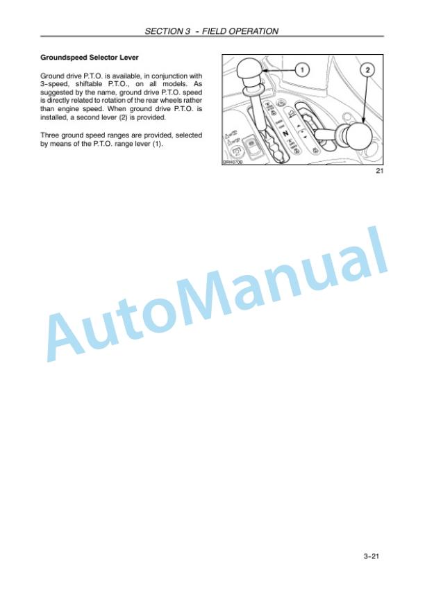 New Holland T1254B, T1404B Tractor Operation and Maintenance Manual 48096648 3 New Holland T1254B, T1404B Tractor Operation and Maintenance Manual 48096648 - Image 3