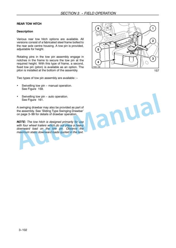 New Holland T1254B, T1404B Tractor Operation and Maintenance Manual 48096648 4 New Holland T1254B, T1404B Tractor Operation and Maintenance Manual 48096648 - Image 4
