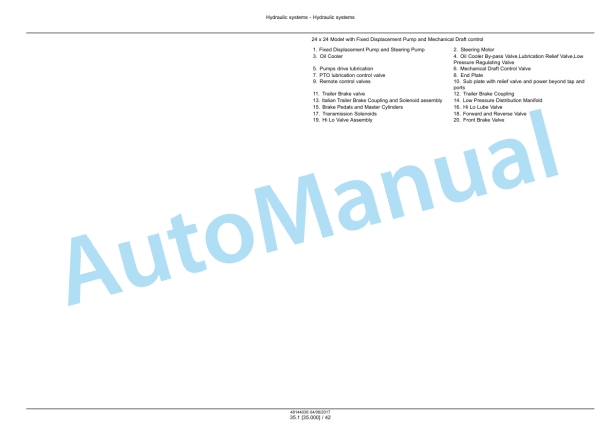New Holland T1254B, T1404B Tractor Service Manual 48144036 3 New Holland T1254B, T1404B Tractor Service Manual 48144036 - Image 3