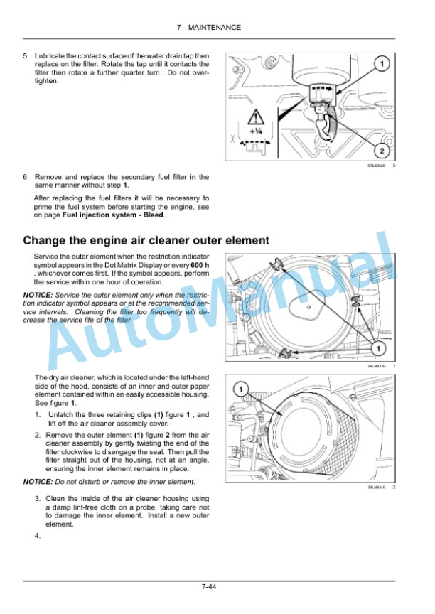 New Holland T1404, T1554, T1654, T1804B Tractor Operation and Maintenance Manual 48097000 5 New Holland T1404, T1554, T1654, T1804B Tractor Operation and Maintenance Manual 48097000 - Image 5