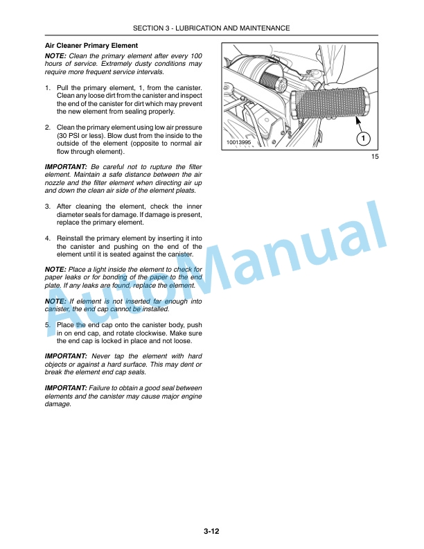 New Holland T1510 Tractor Operation and Maintenance Manual 87711641 4 New Holland T1510 Tractor Operation and Maintenance Manual 87711641 - Image 4