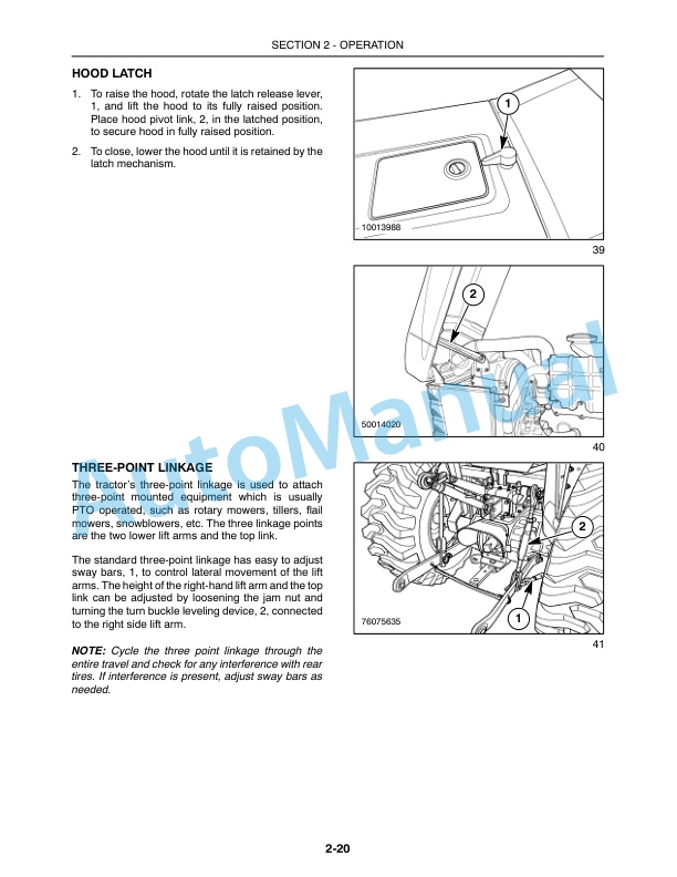 New Holland T1520 Tractor Operation and Maintenance Manual 87473223 3 New Holland T1520 Tractor Operation and Maintenance Manual 87473223 - Image 3