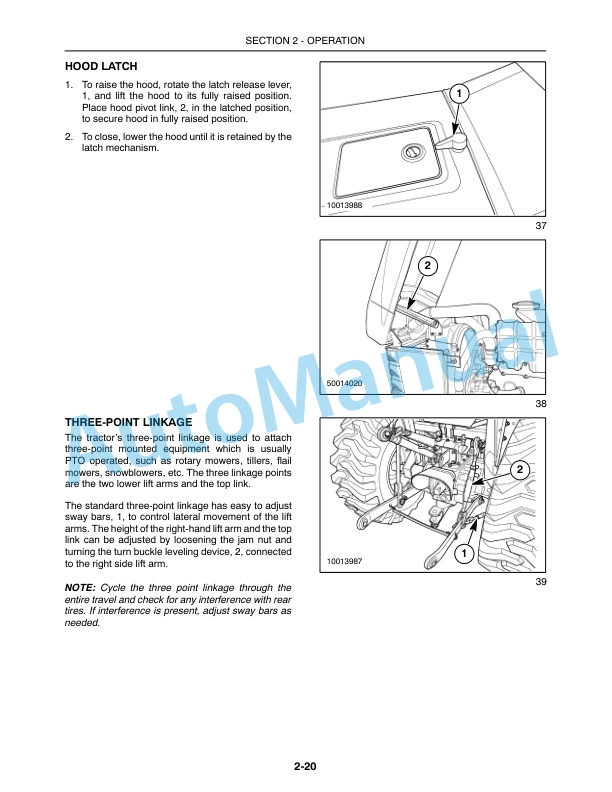 New Holland T1520 Tractor Operation and Maintenance Manual 87632792 3 New Holland T1520 Tractor Operation and Maintenance Manual 87632792 - Image 3