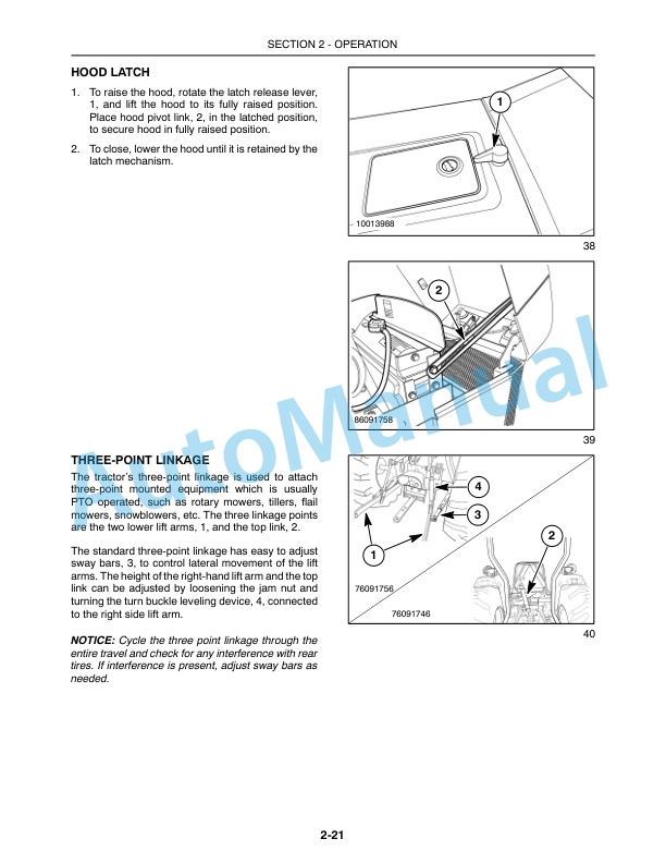 New Holland T1530 Tractor Operation and Maintenance Manual 84244199 3 New Holland T1530 Tractor Operation and Maintenance Manual 84244199 - Image 3