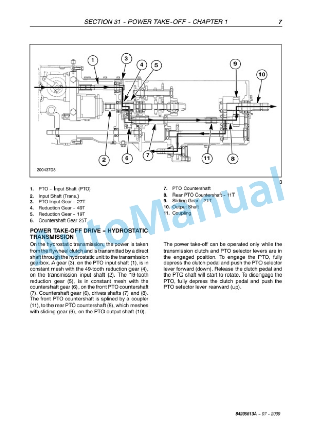 New Holland T1560, T1570 Compact Tractor Service Manual 84205613A 4 New Holland T1560, T1570 Compact Tractor Service Manual 84205613A - Image 4