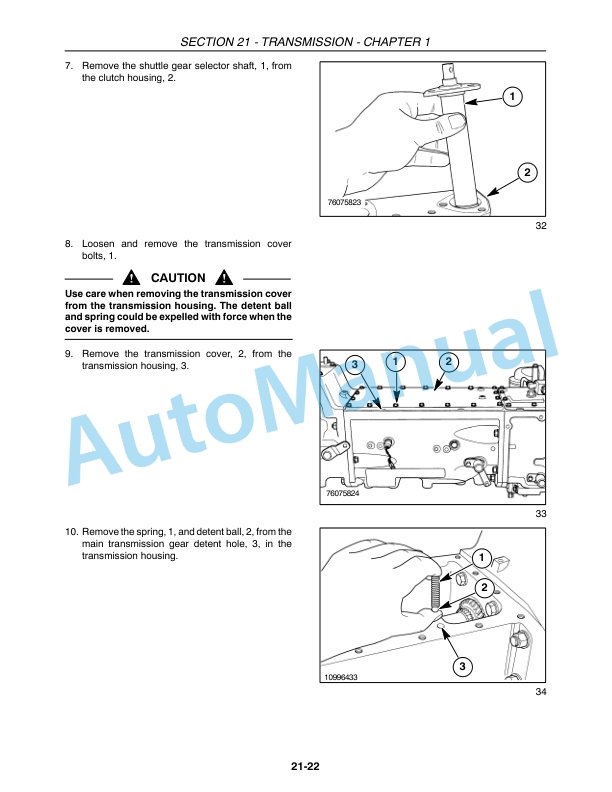 New Holland T2310, T2320, T2330 Tractor Repair Manual 87491396 2 New Holland T2310, T2320, T2330 Tractor Repair Manual 87491396 - Image 2