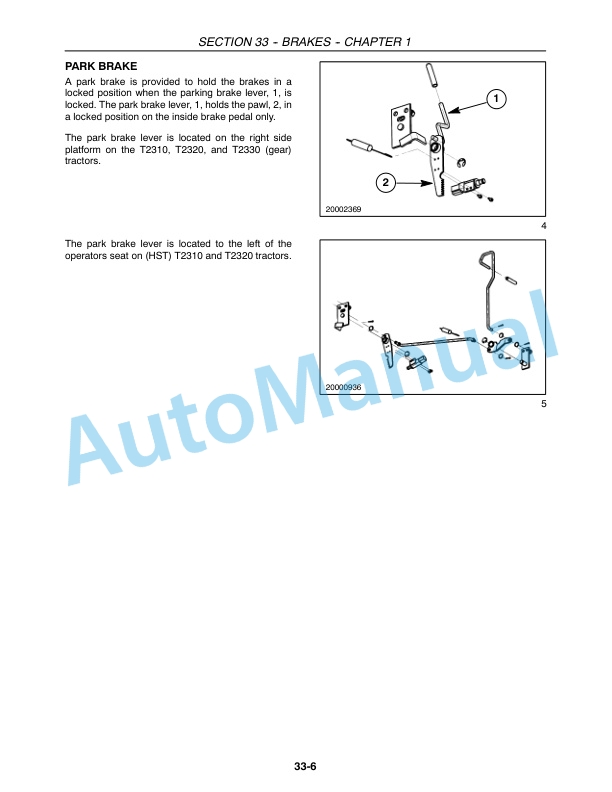 New Holland T2310, T2320, T2330 Tractor Repair Manual 87491396 3 New Holland T2310, T2320, T2330 Tractor Repair Manual 87491396 - Image 3
